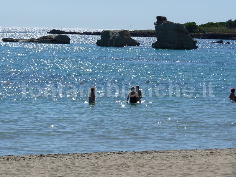 Il mare della località